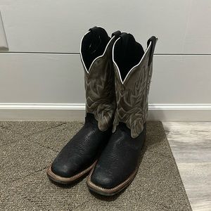 Men’s square toe boots